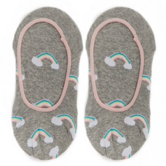 Forever 21 Accessories - ❣️3/$15❣️ RAINBOW No-Show Sock